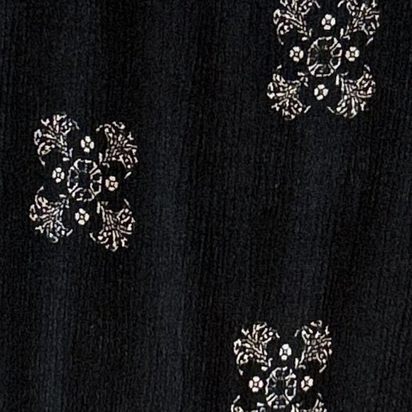 Universal Thread SZ M Maxi Navy & White 90's Boho Vacation Comfy Retro - Picture 7 of 9